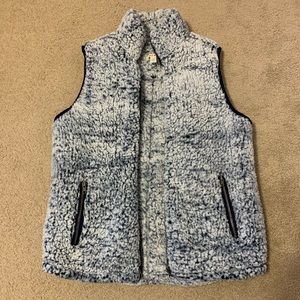 Fluffy vest